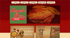 Desktop Screenshot of angelamiapizza.com